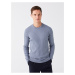 LC Waikiki Crew Neck Long Sleeve Men's Knitwear Sweater