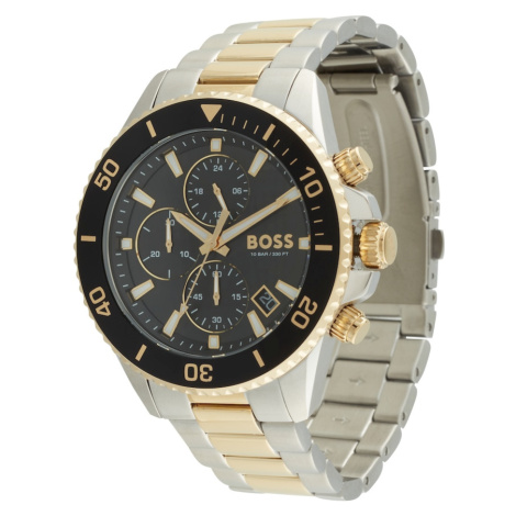 BOSS Analógové hodinky  zlatá / čierna / strieborná Hugo Boss