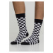 Ponožky Urban Classics Checker 2-Pack