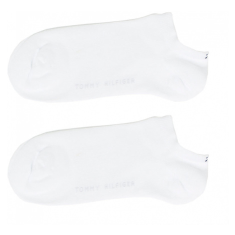 Ponožky Tommy Hilfiger 2-pak pánske, biela farba, 342023001
