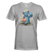 Pánské fantasy tričko s mačkou - tričko pre milovníkov mačky a fantasy