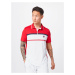 FILA Funkčné tričko 'Anton'  biela / ohnivo červená / námornícka modrá