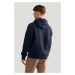 MIKINA GANT REG ARCHIVE SHIELD HOODIE EVENING BLUE