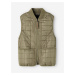 Khaki boys quilted vest name it Dunicko - Boys