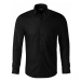 MALFINI Pánska košeľa s dlhým rukávom Dynamic - Čierna