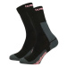 HORSEFEATHERS Technické funkčné ponožky Cadence Long W - black BLACK