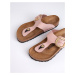 Birkenstock Gizeh Big Buckle LENB Soft Pink