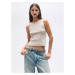 Pull&Bear Top  kamenná