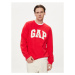 Gap Mikina 852079-08 Červená Regular Fit