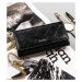 Klasická rozsiahla dámska peňaženka so zapínaním na patentky- Rovicky
