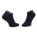 Skechers Súprava 3 párov kotníkových ponožiek unisex SK43022 Tmavomodrá