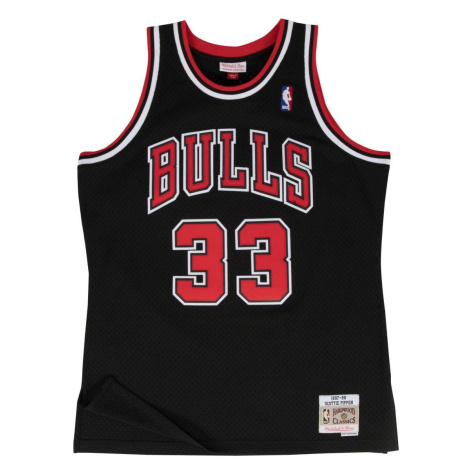 Mitchell & Ness NBA Swingman Jersey Chicago Bulls Scottie Pippen Black - Pánske - Dres Mitchell 