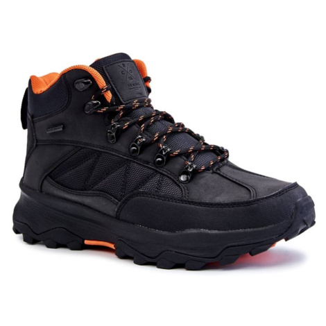 Men's insulated trekking shoes Cross Jeans KK1R4018C black