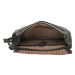 Hide & Stitches Čierny veľký prémiový kožený ruksak „Identity“ 11L