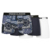 Organic Boxer Shorts 3-Pack Scarf Navy+Navy+White