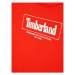 Timberland Tričko T25S81 D Červená Regular Fit