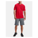 Pánske tréningové tričko s krátkym rukávom UNDER ARMOUR SPORTSTYLE LEFT CHEST SS-RED