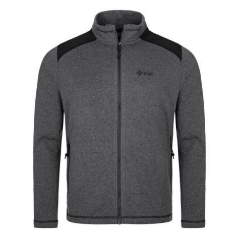 Men's fleece sweater KILPI REGIN-M dark gray