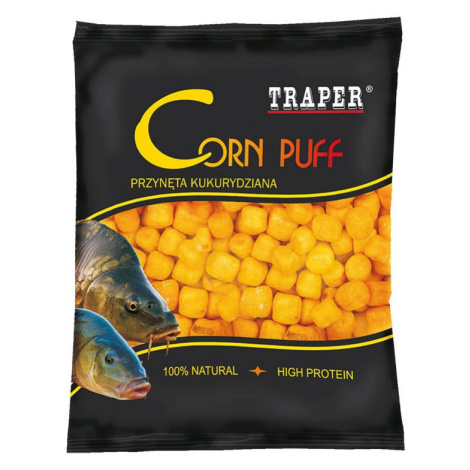 Traper pufovaná kukurica corn puff vanilka 20 g - 4 mm