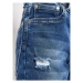 Pepe Jeans Džínsové šortky Tracker PB800337 Modrá Slim Fit