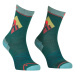 Ortovox ponožky Alpine Light Comp Mid Socks W pacific green