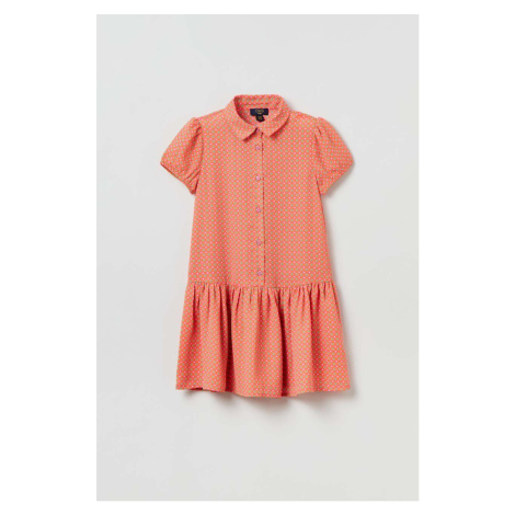 Dievčenské šaty OVS mini, áčkový strih