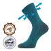 Voxx Optimalik Detské športové vlnené ponožky - 3 páry BM000004111200100222 modro-zelená