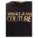 Versace Jeans Couture Mikina 74GAIT01 Čierna Regular Fit