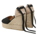 Castañer Espadrilky Bilina/8ED/001 Čierna