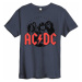 Tričko metal AMPLIFIED AC-DC AMPLIFIED Čierna