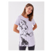 LC Waikiki Crew Neck Minnie Mouse Printed Short Sleeve Maternity T-Shirt