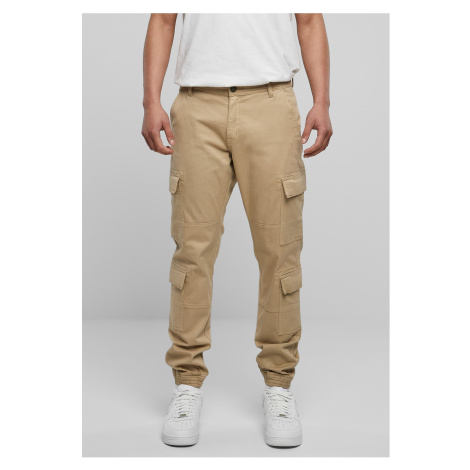 Double Cargo Twill Jogging Pants warmsand