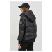 Páperová bunda Armani Exchange dámska, čierna farba, zimná,