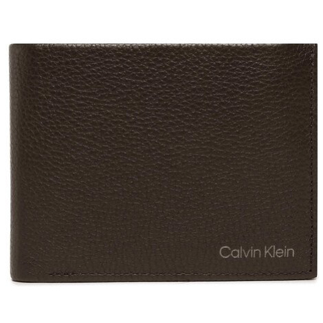 Calvin Klein Veľká pánska peňaženka Warmth Trifold 10Cc W/Coin L K50K507969 Hnedá