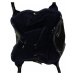 Talianská kožená kabelka Irmina Nera Farba vnútra: modrá