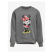 Grey Girl Brindle Sweatshirt ONLY Mickey - Girls