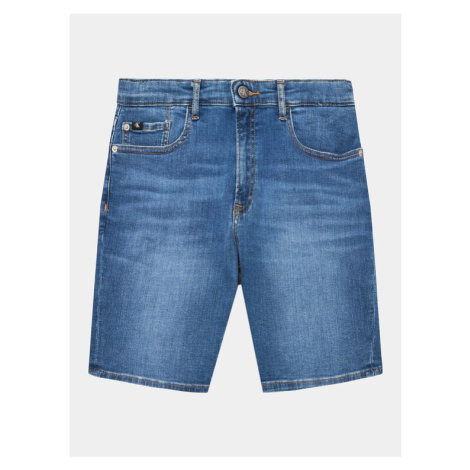 Calvin Klein Jeans Džínsové šortky IB0IB01613 Modrá Regular Fit