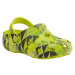 Coqui BIG FROG PRINTED Detské sandále, zelená, veľkosť