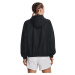 Under Armour Rush Woven Fz Jacket Black