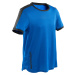 Chlapčenské tričko s krátkymi rukávmi s900 na cvičenie modré