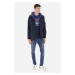 Bunda La Martina Man Hooded Outdoor Polyester Navy