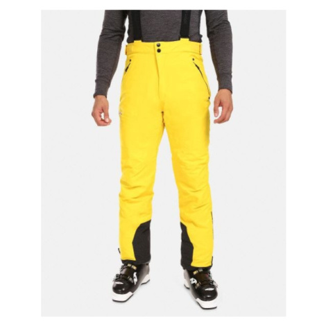Men's ski pants Kilpi METHONE-M Yellow