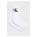 Ponožky Calvin Klein Jeans dámske, biela farba