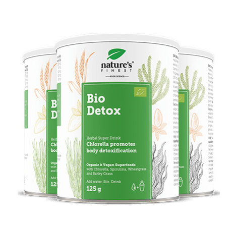 Bio Detox | Sleva 50% | Detoxikační Nápoj | Zelený Superpotraviny v Prášku | Přírodní