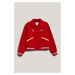 BUNDA GANT CORD VARSITY JACKET RUBY RED