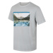 Men's cotton T-shirt HUSKY Tee Lake M light grey