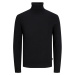 Jack&Jones Pánsky sveter JJEEMIL Regular Fit 12157417 Black XL
