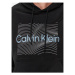 Calvin Klein Mikina Wave Lines Hero K10K112774 Čierna Regular Fit