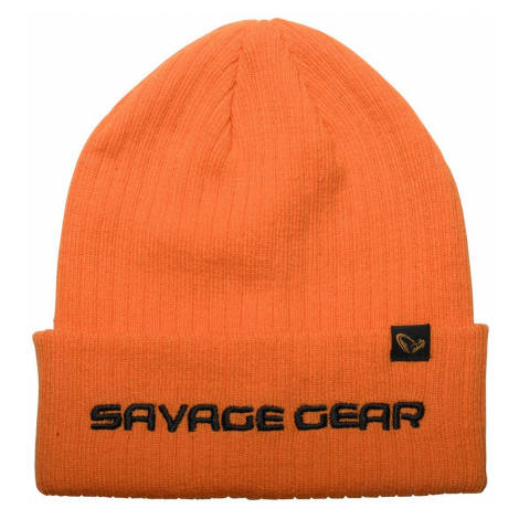 Savage gear čiapka fold up beanie one size sun orange