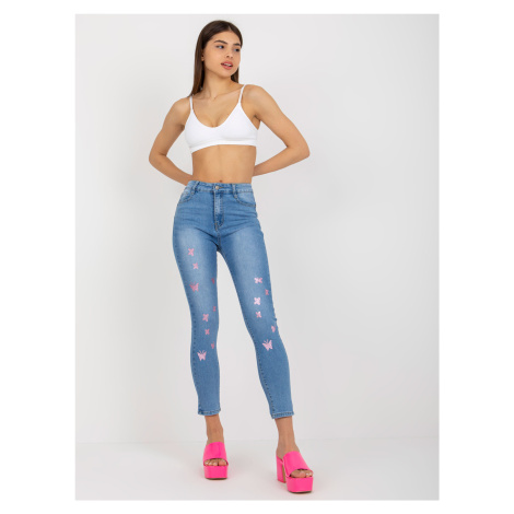 Spodnie jeans NM SP JK105.85P niebieski